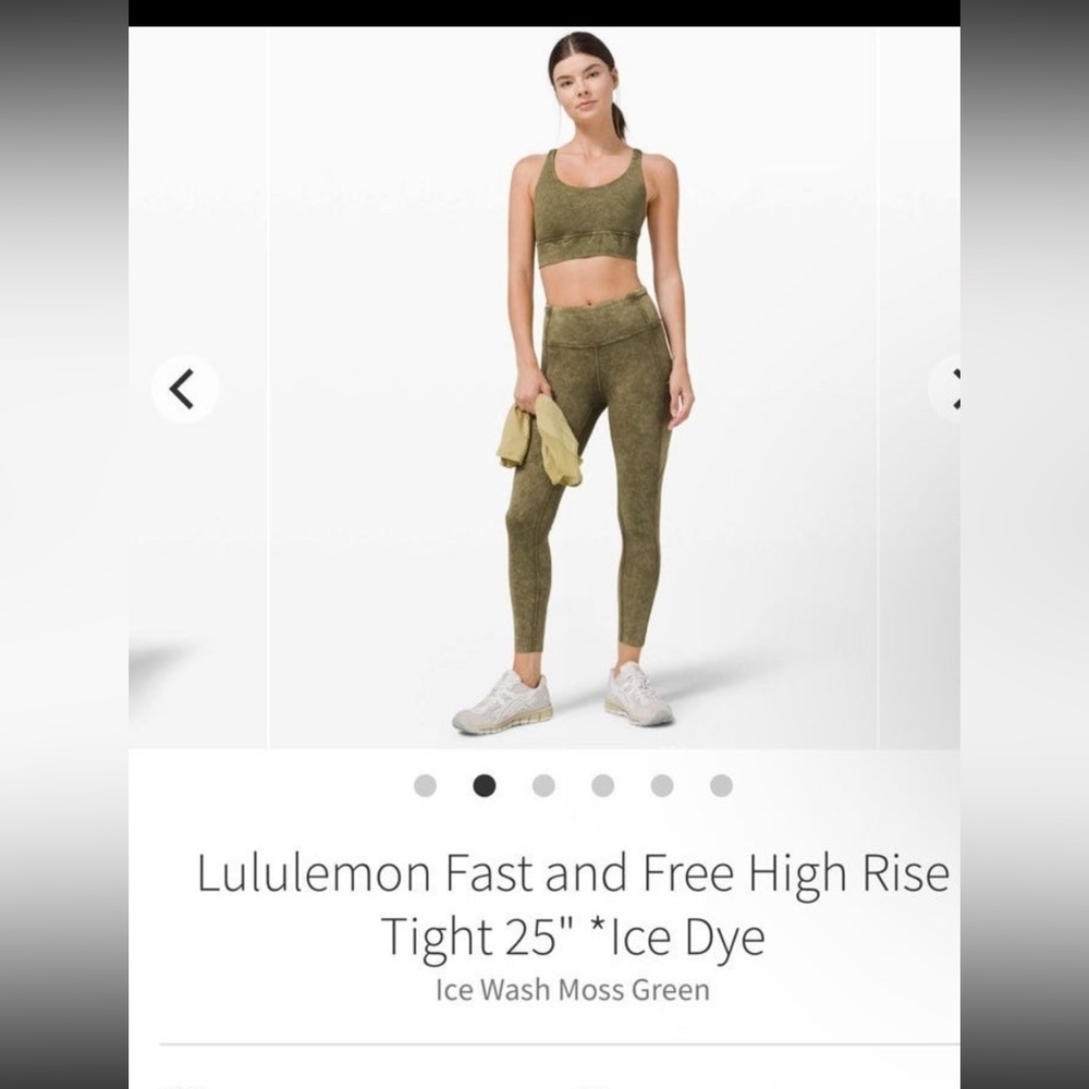 lululemon athletica Fast and Free High-Rise Tight 25” 2